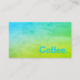 Greenleaf Gradient Minimale Loyalty Coffee Punch