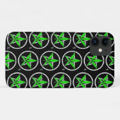 Greenleaf Pentagram Phone Case (Achterkant (horizontaal))