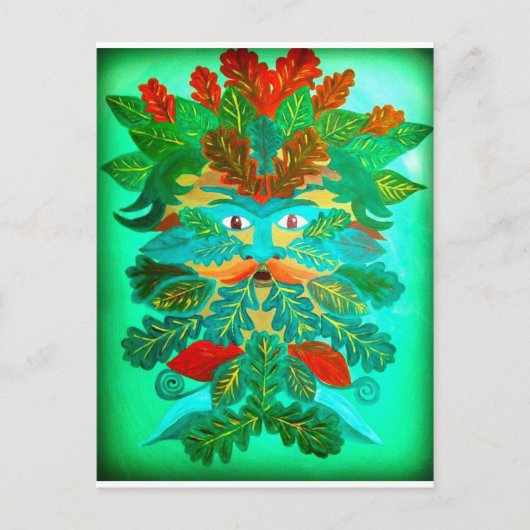 Greenman Briefkaart (Voorkant)