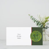 Greenman Holly Carte photo (Debout devant)