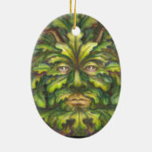 Greenman Keramisch Ornament (Achterkant)