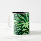 GreenMan Tweekleurige Koffiemok (Voorkant links)