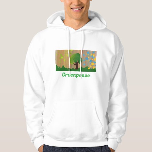 Greenpeace Hoodie (Voorkant)