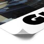 Greenpoint Brooklyn Poster Print op Canvas (Hoek)