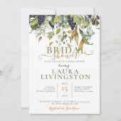 Greens & Raisins, Invitation Mariage de douche nup (Devant)