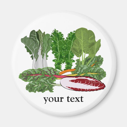 Greens Veggie Lovers Vegetables Magneet (Voorkant)