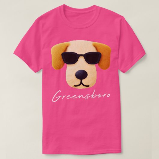 Greensboro Dog T-shirt (Design voorkant)