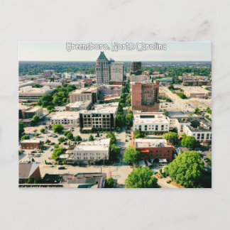 Greensboro, North Carolina Briefkaart Reizen