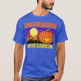 Greensboro North Carolina Happy Halloween Party Lo T-shirt