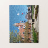 Greensburg Indiana Courthouse puzzle au printemps (Vertical)