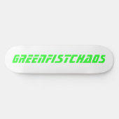GREENSKATECHAOS SKATEBOARD (Horizontaal)