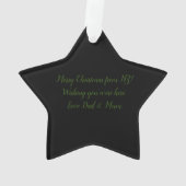 GREENSTONE POUNAMU KIWI NOËL MERI KIRIHIMETE (dos)