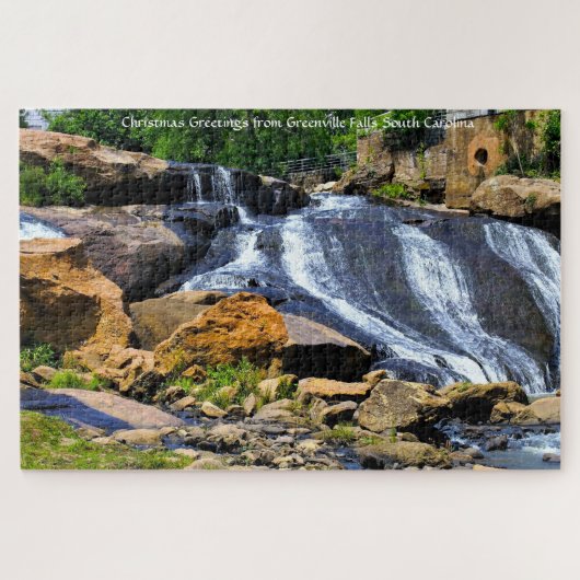 Greenville Herfsten South Carolina Jigzaag Puzzle Legpuzzel (Horizontaal)
