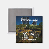 Greenville magnet magneet (Voorkant / Achterkant)