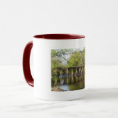 Greenville, Michigan Old Train Trestle Mugs (Devant gauche)