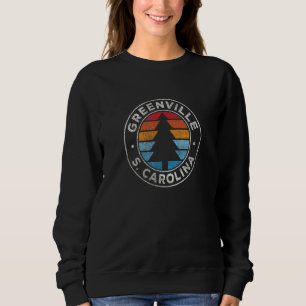 Greenville South Carolina SC Graphic Retro Trui