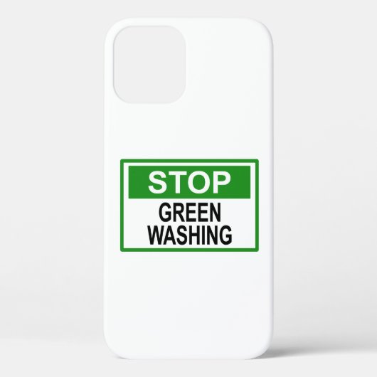 Greenwash-out stopzetten Case-Mate iPhone case (Achterkant)
