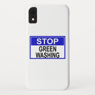 Greenwash-out stopzetten iPhone XR hoesje