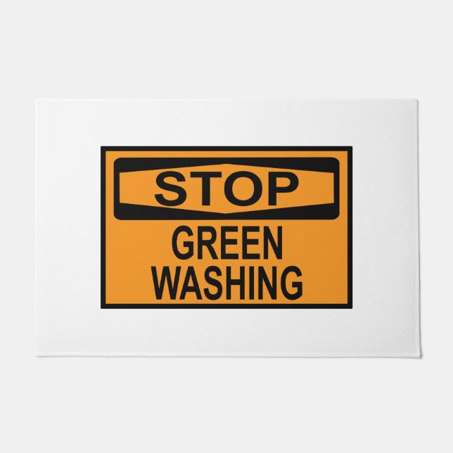 Greenwash-out stopzetten deurmat (Voorkant)