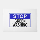 Greenwash-out stopzetten deurmat (Voorkant)