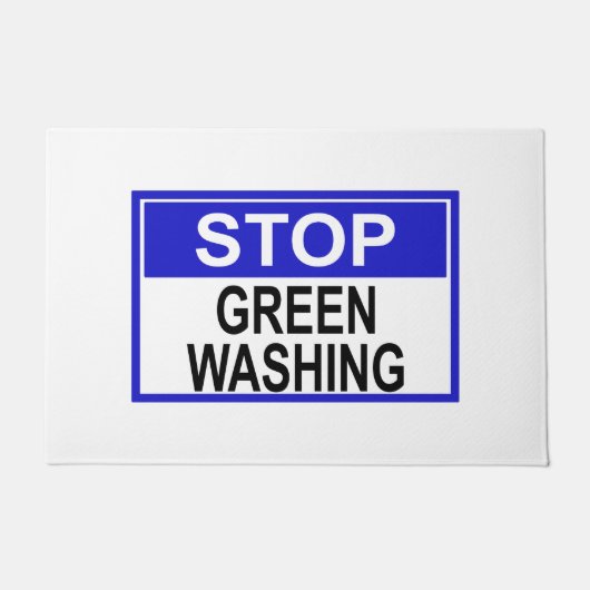 Greenwash-out stopzetten deurmat (Voorkant)