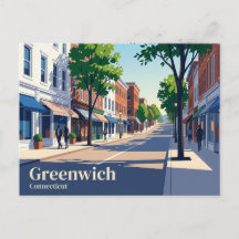 Greenwich Avenue Connecticut
