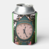 Greenwich Avenue Post Clock, Greenwich, CT Blikjeskoeler (Blikje Voorkant)