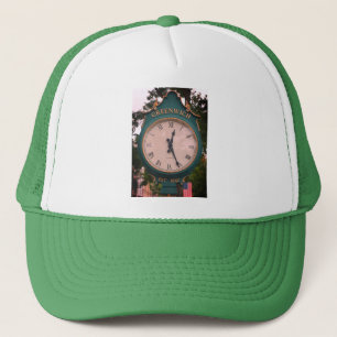 Greenwich Avenue Post Clock, Greenwich, CT Trucker Pet