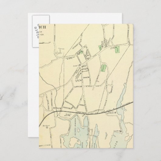 Greenwich Briefkaart (Voorkant / Achterkant)