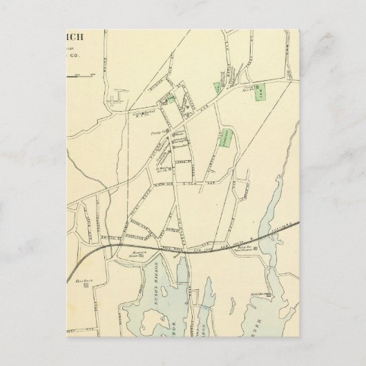 Greenwich Briefkaart (Voorkant)