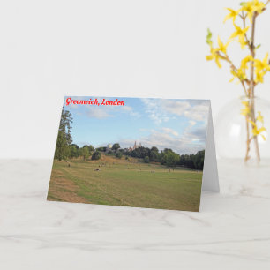 Greenwich Park, Londen Kaart