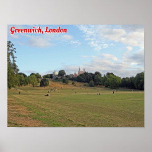 Greenwich Park, Londen Poster