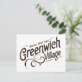 Greenwich Village Briefkaart (Staand voorkant)