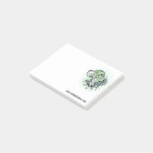 Greeny Great Dane Post-it® Notes (Schuin)
