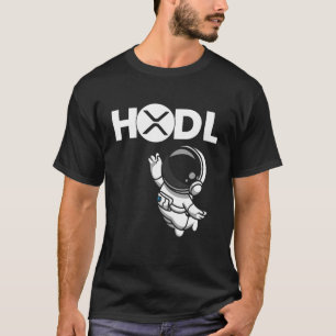 Greep, Hodl XRP ripple Moon Crypto Cryptocurrency T-shirt