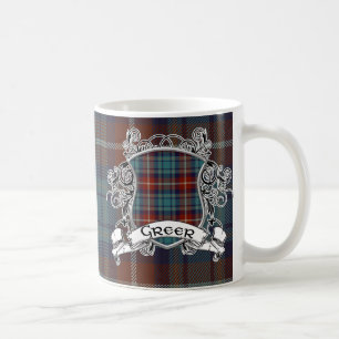Greer Tartan Shield Koffiemok