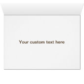 Greeting Card - Home Sweet Motor Home (Binenzijde Horizontaal (Onderkant))