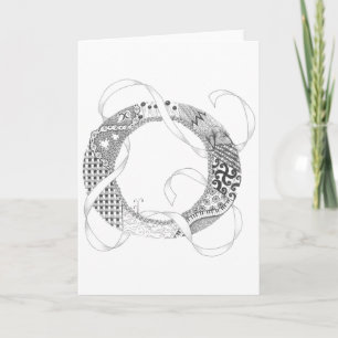Greeting Card - Zenletter "O" Notitiekaartje