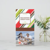 GREETING CARTE PHOTO :: saison rayée P2 (Debout devant)