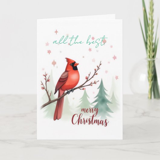 greeting christmas  card kaart (Voorkant)