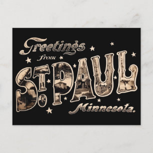 Greeting from St. Paul Minnesota Briefkaart