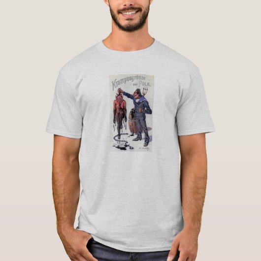 Greeting of Krampus - Reenact T-shirt (Voorkant)