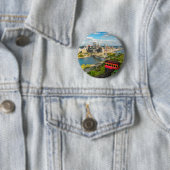 Greeting of Pittsburgh PA Holiday Ronde Button 5,7 Cm (In situ)