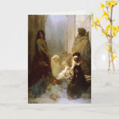 Greetingcard met Gustave Dore Painting Kaart (Gele Bloem)