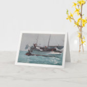 Greetingcard met het Schilderen van Winslow Homer Kaart (Gele Bloem)