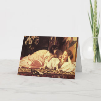 Greetingcard met Lord Frederick Leighton Painting Kaart