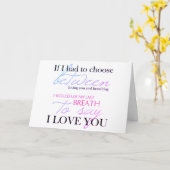 Greetings Card - Liefdescitaat Kaart (Gele Bloem)