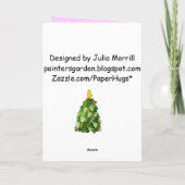 Greetings Comfort Joy Kaart (Achterkant)