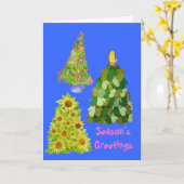 Greetings Comfort Joy Kaart (Gele Bloem)