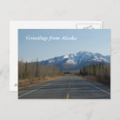 Greetings from Alaska Briefkaart (Voorkant / Achterkant)